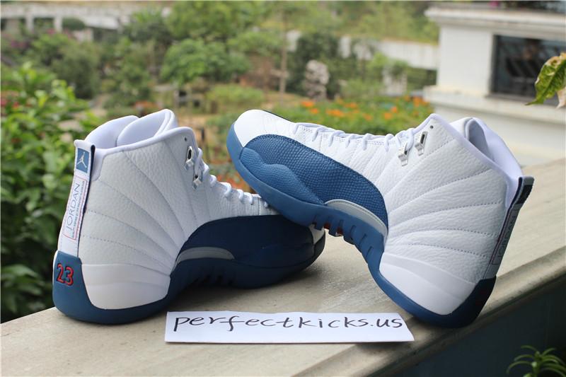 Authentic Air Jordan 12 French Blue 2016